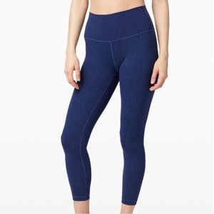 Lululemon Wunder Under High Rise Tight Leggings Spray 25”